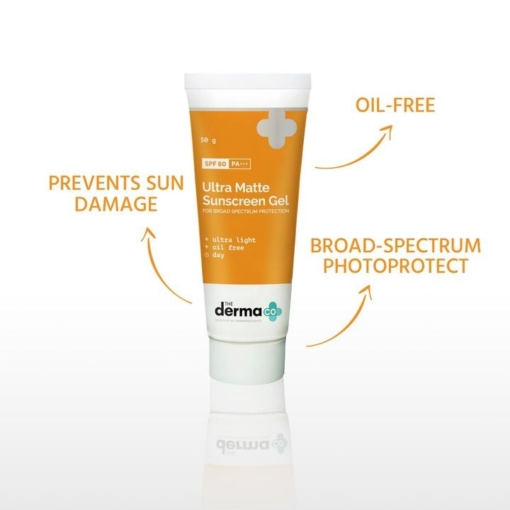 The Derma Co. Ultra Matte Sunscreen Gel SPF 60 PA 50 g 2