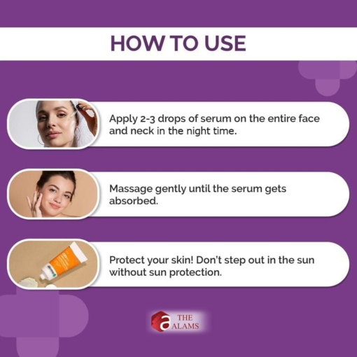 How to use serum night