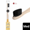 Love Beauty and Planet 100 Natural Bamboo Handle Toothbrush Orange Medium 1