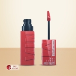 Maybelline Super Stay Vinyl Ink Long Wear Liquid Lipstick, Saucy