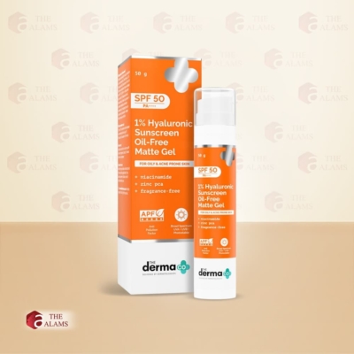The Derma Co. 1 Hyaluronic Sunscreen Oil Free Matte Gel SPF 50 PA