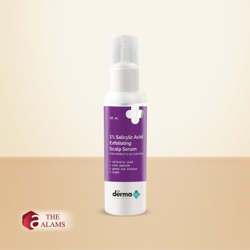 The Derma Co. 1% Salicylic Acid Exfoliating Scalp Serum, 50 ml