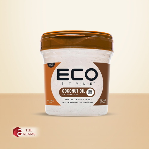 Eco Style Coconut Oil Styling Hair Gel, 473 ml