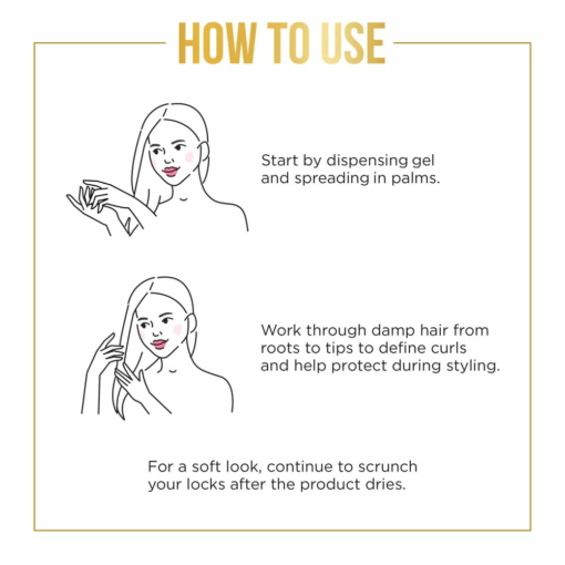 How to use hair gel