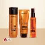 Matrix Smooth Straight 3 Step Haircare Set For Chemically Straightened Hair