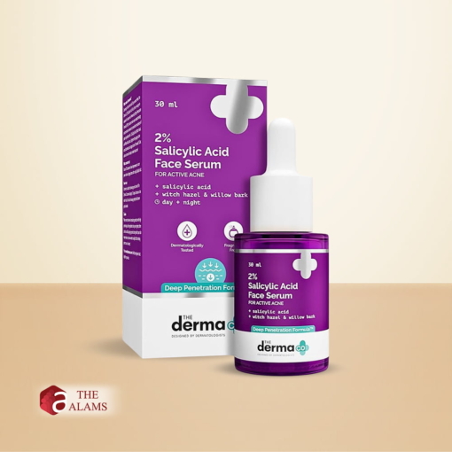 The Derma Co. 2% Salicylic Acid Serum For Active Acne, 30 ml