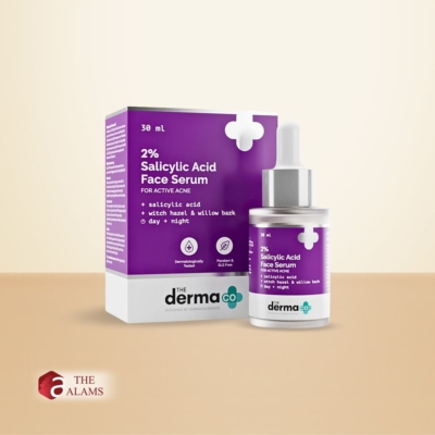 The Derma Co. 2% Salicylic Acid Serum For Active Acne, 30 ml