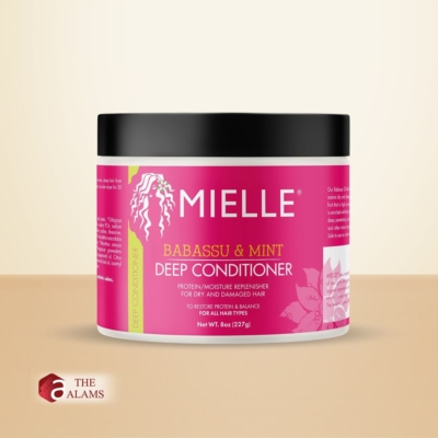 Mielle Babassu And Mint Deep Conditioner For Dry Damaged Hair, 227 g