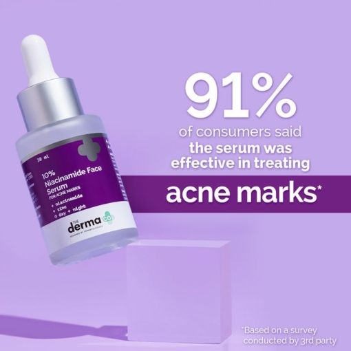 The Derma Co. 10% Niacinamide Serum For Pores And Acne Marks, 30 ml