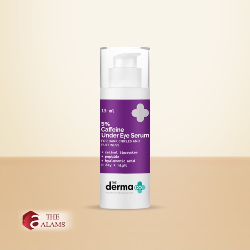 The Derma Co. 5% Caffeine Under Eye Serum For Dark Circle And Puffiness, 15 ml