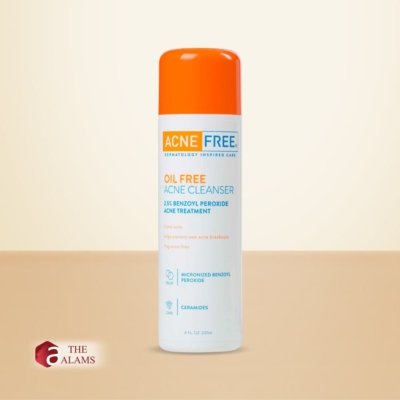 Acne Free Oil-Free 2.5% Benzoyl Peroxide Acne Cleanser, 237 ml