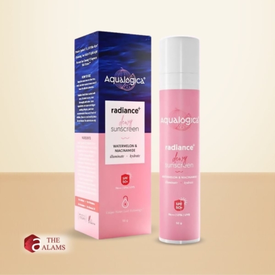 Aqualogica Radiance+ Dewy Sunscreen SPF 50+ PA+++, 50 g