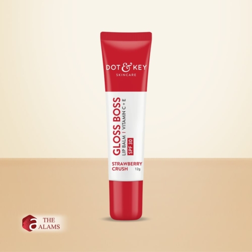 Dot Key Gloss Boss Lip Balm SPF 30 Strawberry Crush