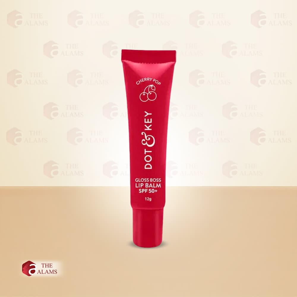 Dot & Key Gloss Boss Tinted Lip Balm SPF 50- Cherry Pop, 12 g 1 Dot & Key Gloss Boss Tinted Lip Balm SPF 50- Cherry Pop, 12 g