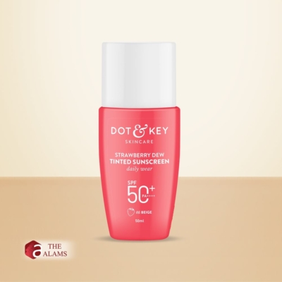 Dot & Key Strawberry Dew Tinted Sunscreen SPF 50+ PA++++ Beige, 50 ml