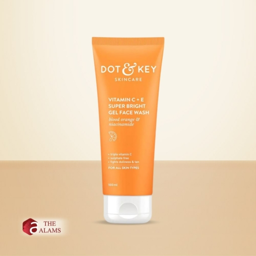 Dot & Key Vitamin C + E Super Bright Gel Face Wash, 100 ml