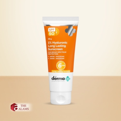 The Derma Co. 1% Hyaluronic Long Lasting Sunscreen SPF 50 PA++++, 50 g