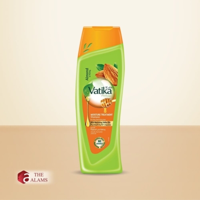 Vatika Moisture Treatment Shampoo For Dry Frizzy Hair, 400 ml