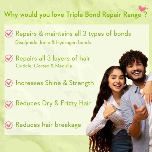 WishCare Triple Bond Repair Shampoo 3