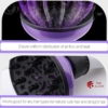 Universal Hairdryer Diffuser Attachment Color Purple 4