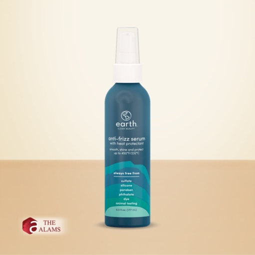 Earth Clean Beauty Anti Frizz Hair Serum With Heat Protectant 177 ml