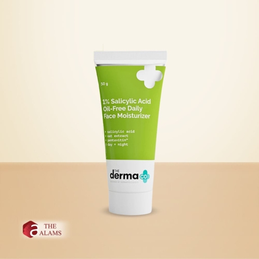 The Derma Co. 1% Salicylic Acid Oil Free Moisturizer For Acne, 50 g