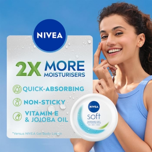 Nivea Soft Moisturising Cream 50 ml India 1