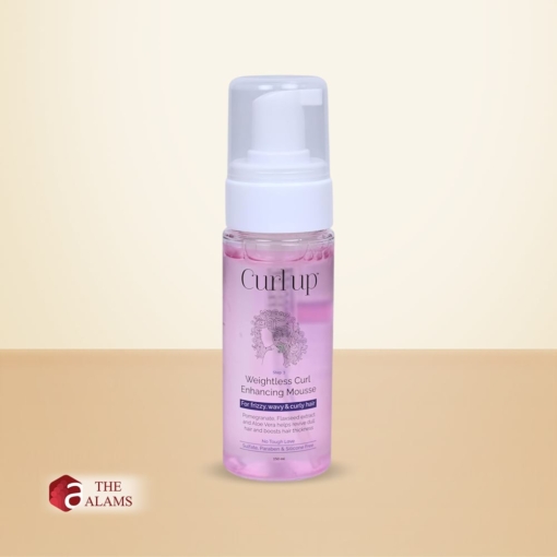 Curl Up Weightless Curl Enhancing Hair Mousse