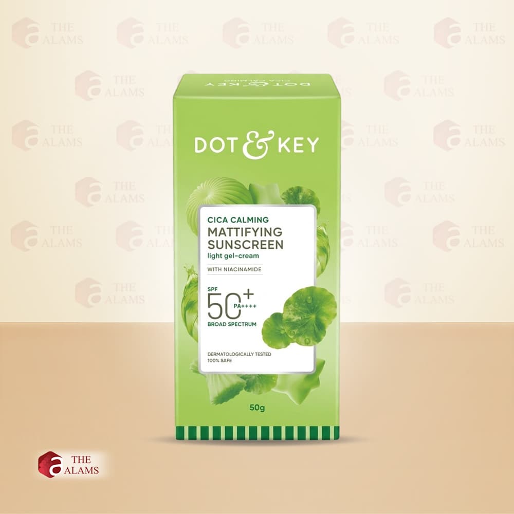 Dot & Key Cica Calming Mattifying Sunscreen SPF 50+ PA++++, 50 g 1 Dot & Key Cica Calming Mattifying Sunscreen SPF 50+ PA++++, 50 g