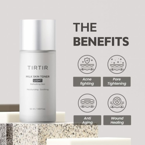 Tirtir Milk Skin Toner LIGHT Mini For Oily Acne Prone Skin 20 ml 1