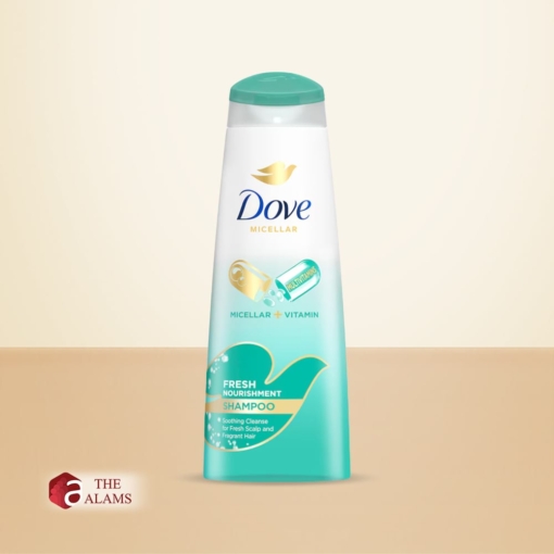 Dove Micellar Fresh Nourishment Shampoo For Oily Hair, 330 ml