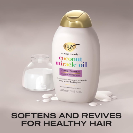 OGX Coconut Miracle Oil Hair Conditioner, 385 ml - Image 2