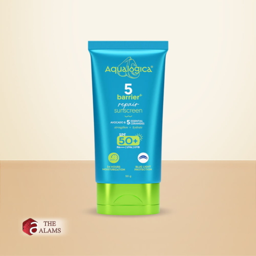 Aqualogica 5 Barrier+ Repair Sunscreen SPF 50+ PA+++, 50 g