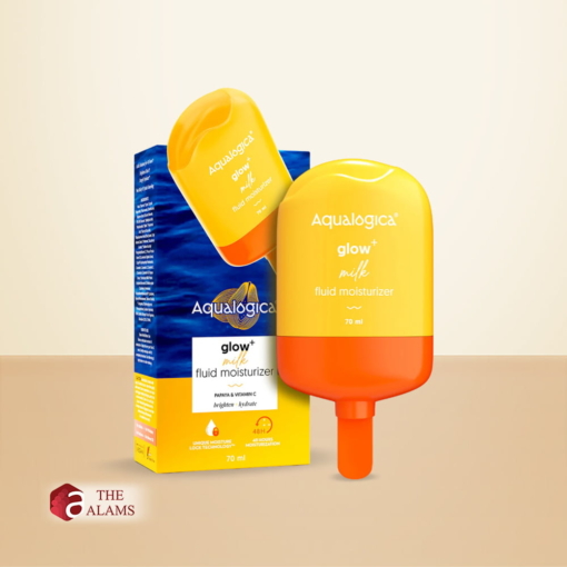 Aqualogica Glow+ Milk Fluid Moisturizer For Dull Skin, 70 ml