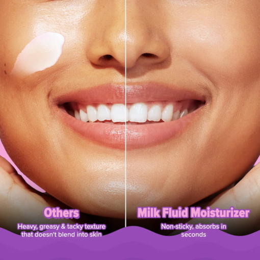 Aqualogica Illuminate+ Milk Fluid Moisturizer For Dry Skin, 70 ml - Image 4
