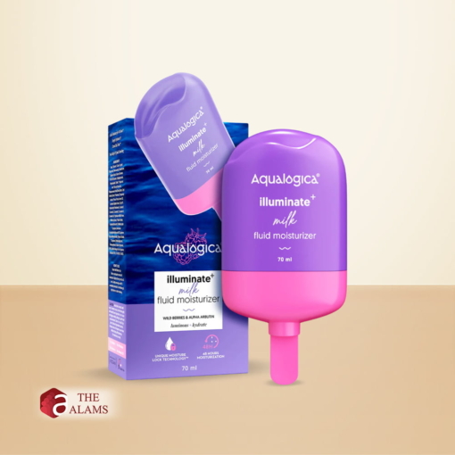 Aqualogica Illuminate+ Milk Fluid Moisturizer For Dry Skin, 70 ml
