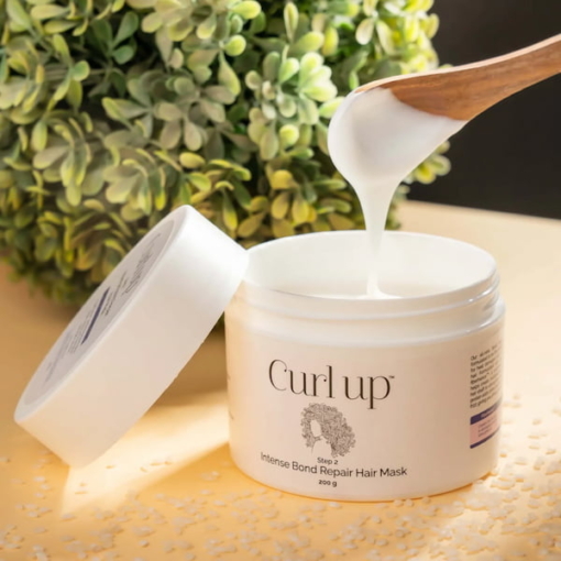 Curl Up Intense Bond Repair Hair Mask For Damaged Hair, 200 g - Image 4