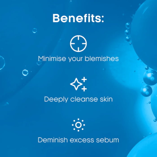 Face Facts Ceramide Blemish Clarifying Foaming Cleanser, 400 ml - Image 3
