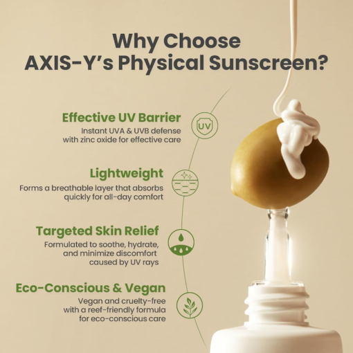 AXIS-Y Complete No Stress Physical Sunscreen SPF 50+ PA+++, 50 g - Image 5