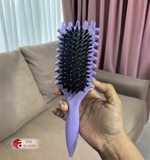 Defined Curl Styling Hair Brush, Lavender - Image 7
