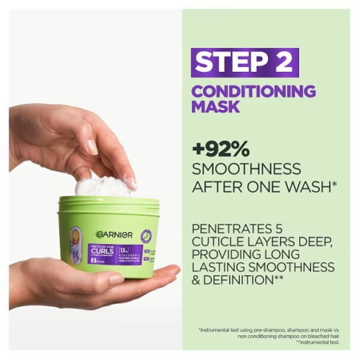 Garnier Method For Curls Deep Conditioning Hair Mask, 370 ml - Image 2