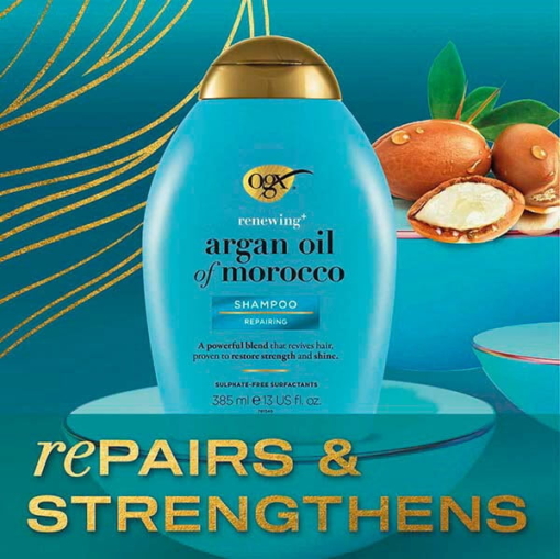 Ogx Renewing Argan Oil Of Morocco Shampoo, 385 ml (Italy) - Image 4