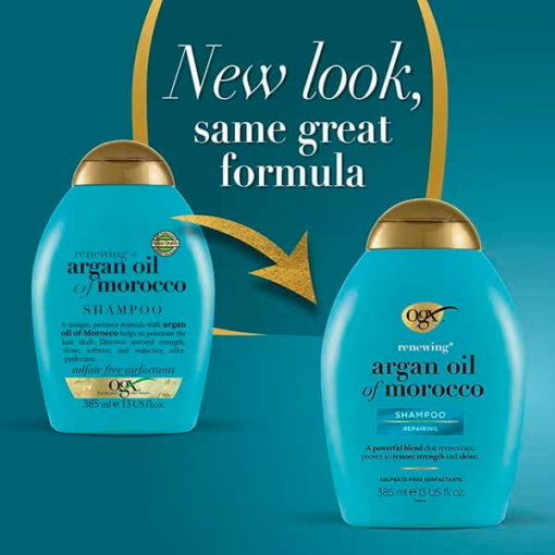 Ogx Renewing Argan Oil Of Morocco Shampoo, 385 ml (Italy) - Image 5