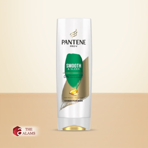 Pantene Smooth And Sleek Conditioner For Frizzy Dull Hair, 400 ml