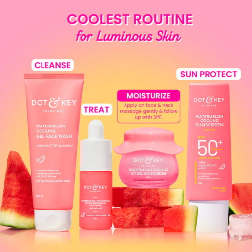 Dot & Key Watermelon Cooling Icy Gel Moisturizer For Oily Combination Skin, 60 ml - Image 7