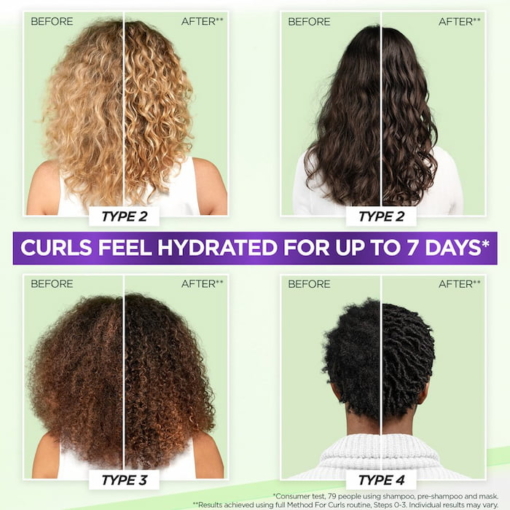 Garnier Method For Curls Moisture Shampoo, 200 ml - Image 2