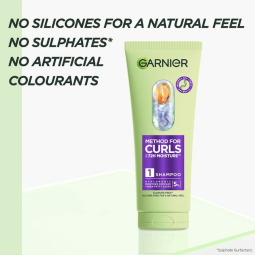 Garnier Method For Curls Moisture Shampoo, 200 ml - Image 6