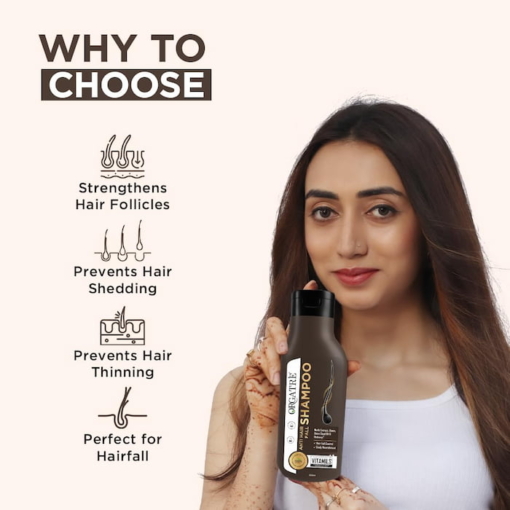 Orgatre Anti Hair Fall Shampoo, 250 ml - Image 2