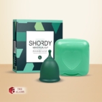 Shordy Medical Grade Silicone Menstrual Cup- Size L