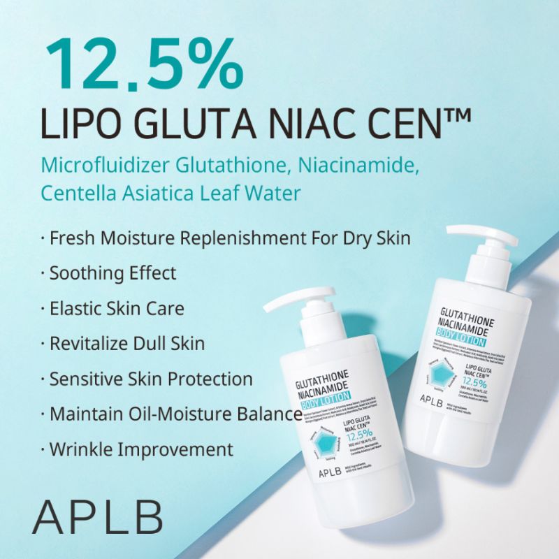 APLB Glutathione Niacinamide Body Lotion, 300 ml 2 APLB Glutathione Niacinamide Body Lotion, 300 ml - Image 2
